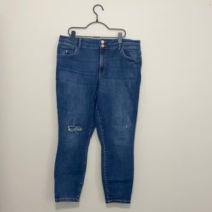 Reitmans high rise skinny ankle jean